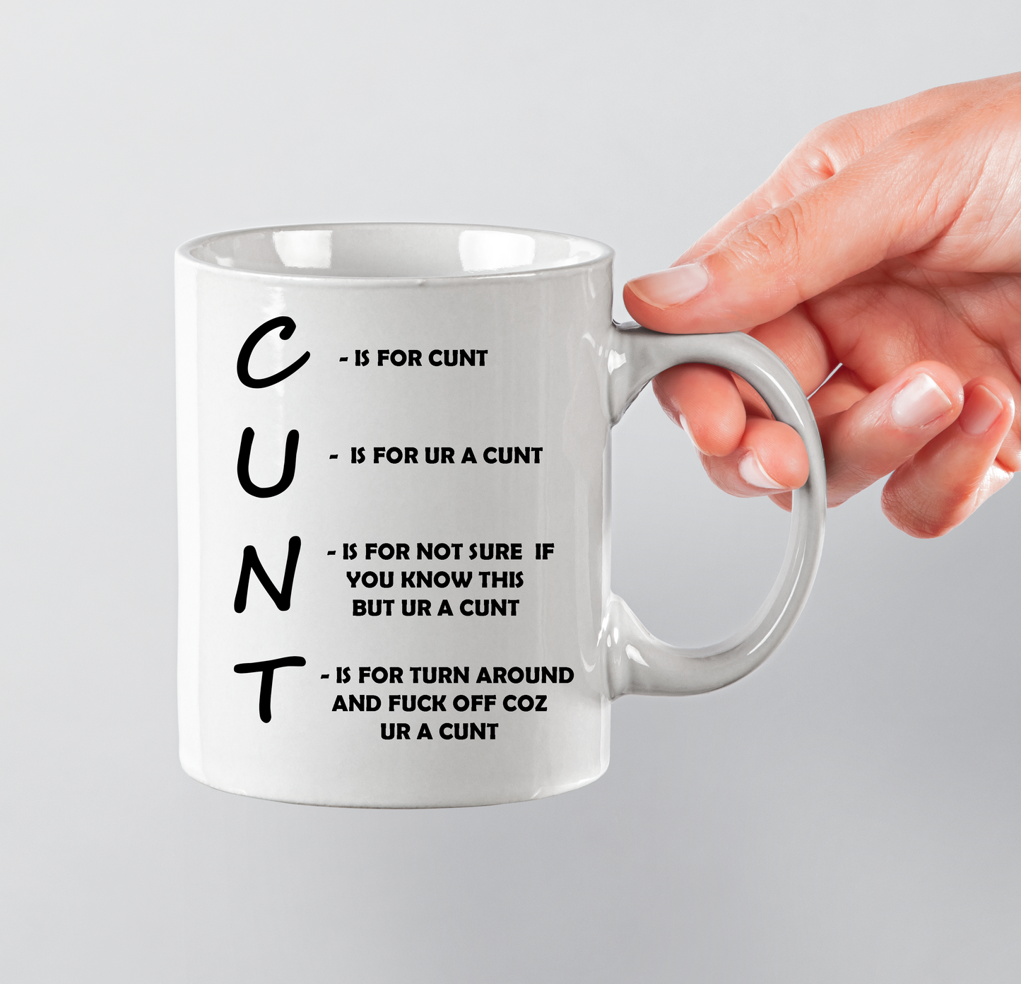 C~*t - 11oz Printed mug