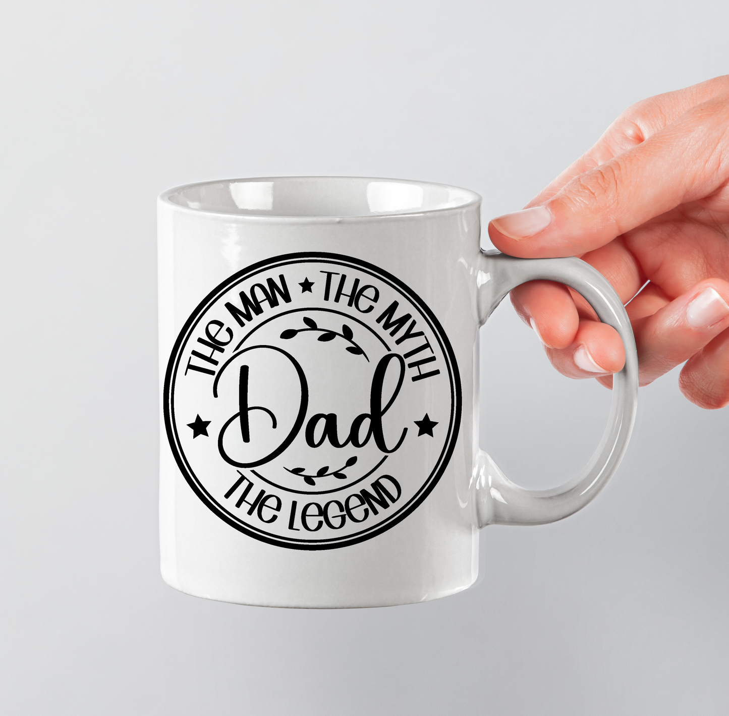 The Man The Myth The Legend - 11oz Printed mug