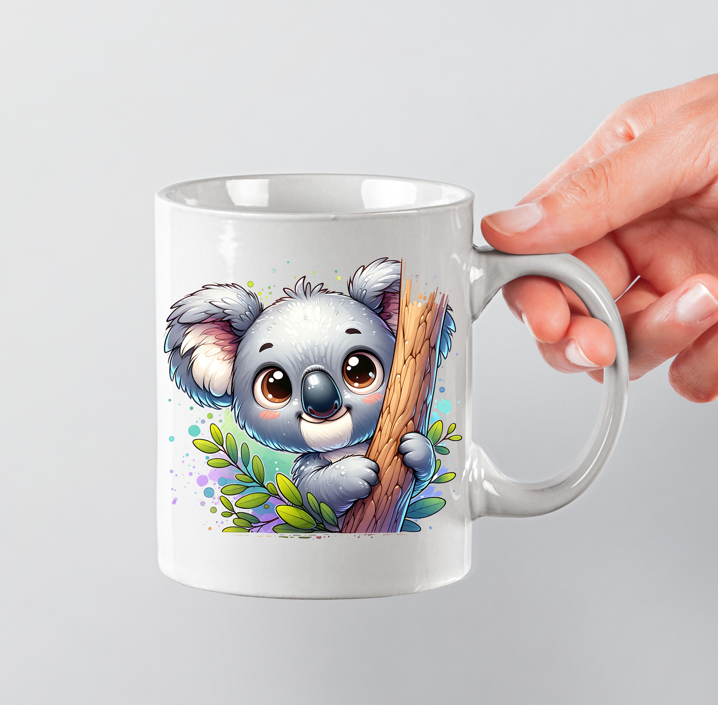 Watercolour Koala Bear - 11oz Printed mug