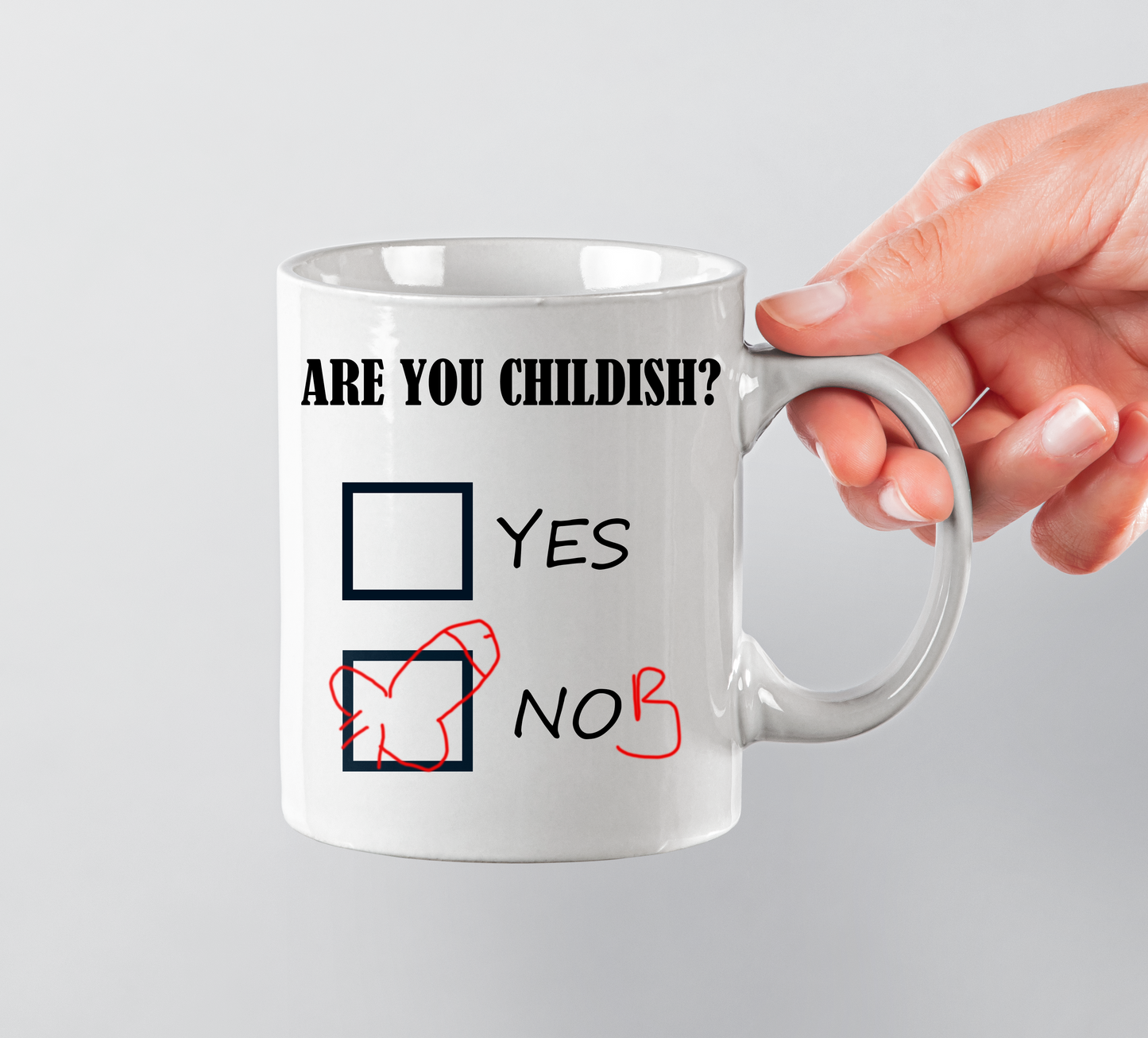 Are you childish? - 11oz Printed mug