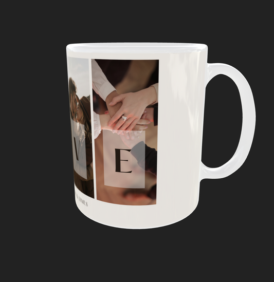 Personalised Love design - 11oz Printed mug