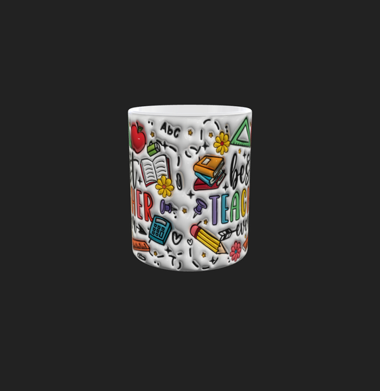 Best Teacher ever - 11oz Printed mug
