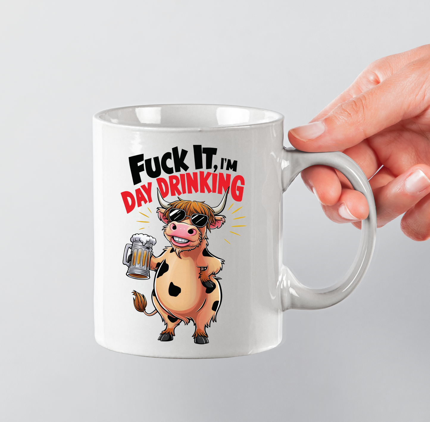 Day Drinking - 11oz Printed mug
