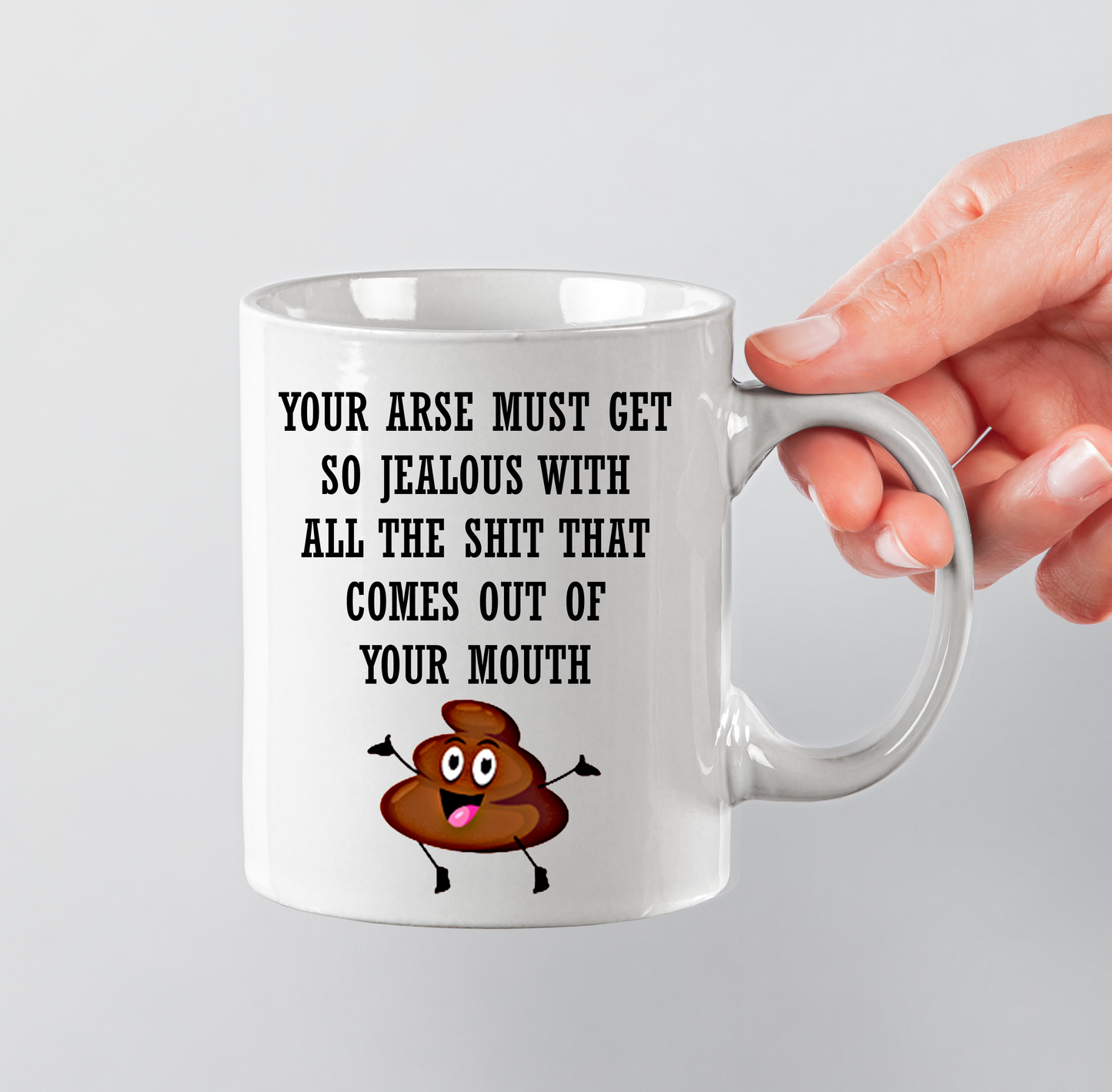 Talk shit - 11oz Printed mug